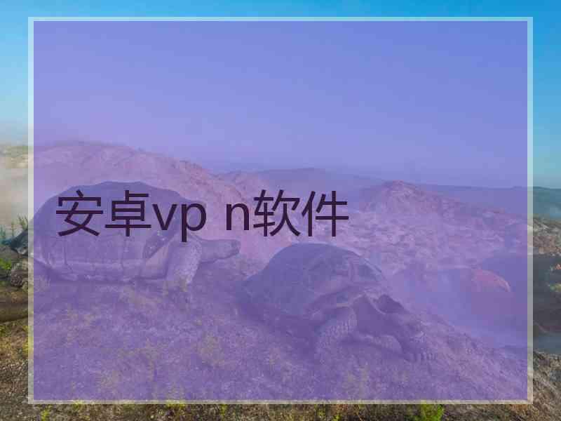 安卓vp n软件