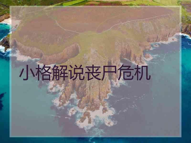 小格解说丧尸危机