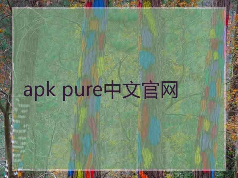 apk pure中文官网