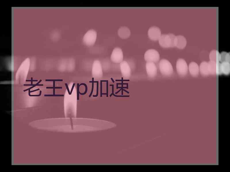 老王vp加速
