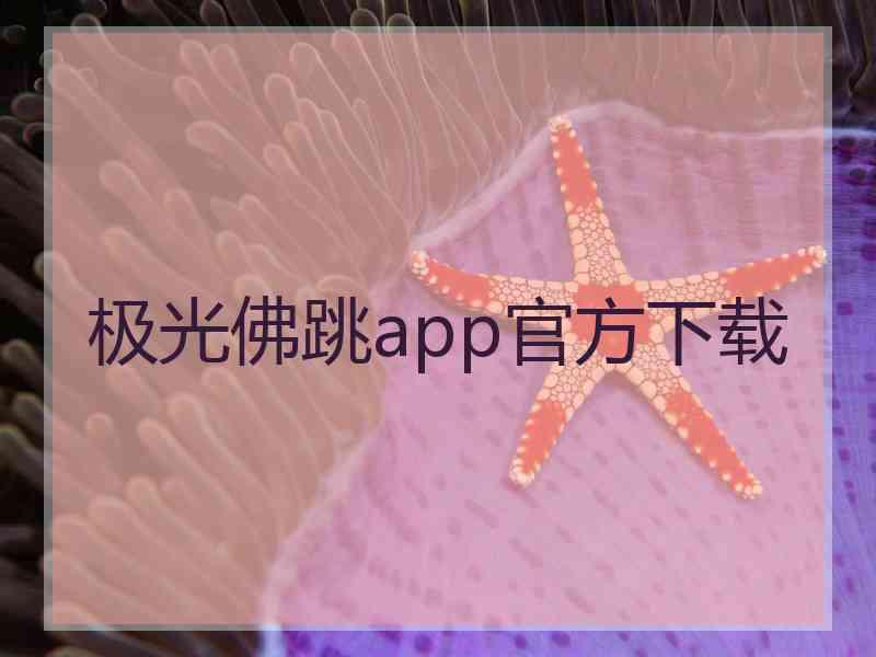 极光佛跳app官方下载