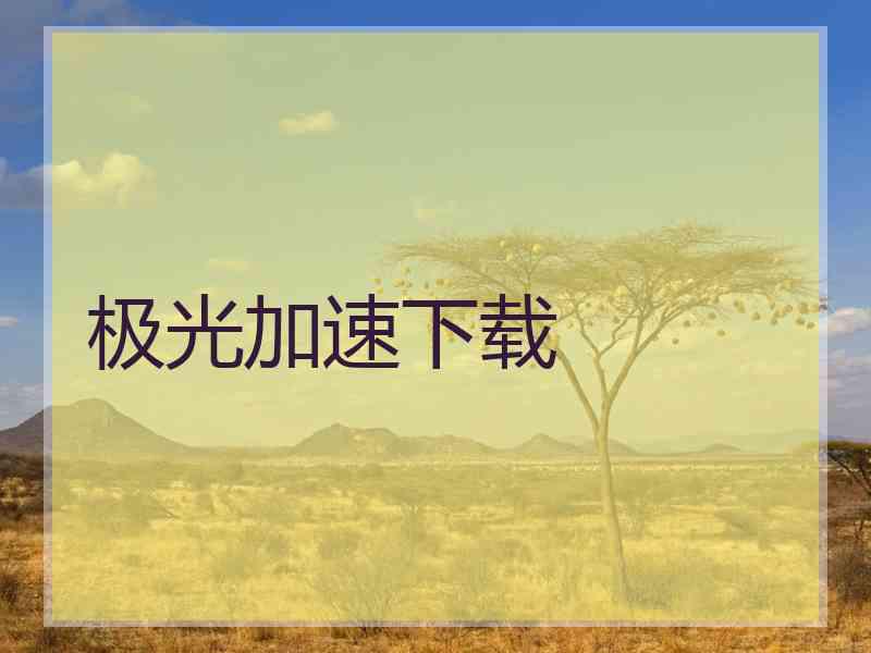 极光加速下载