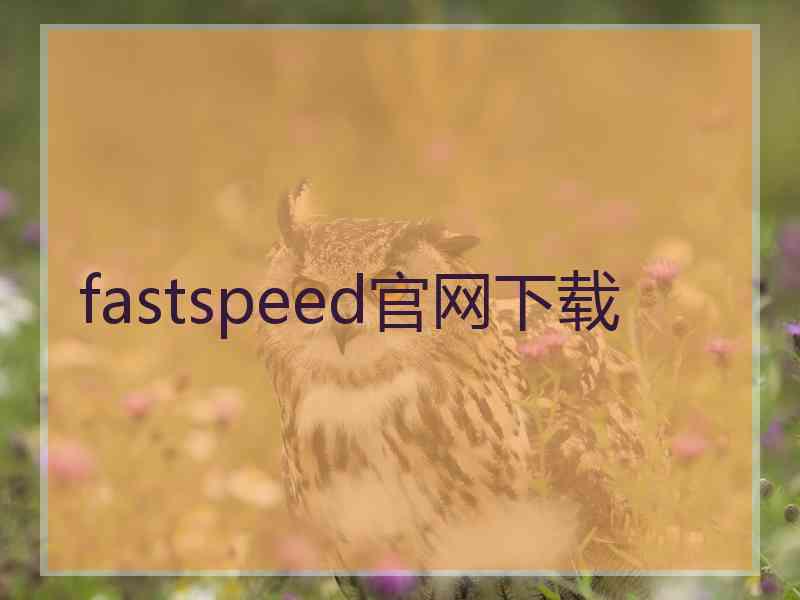 fastspeed官网下载