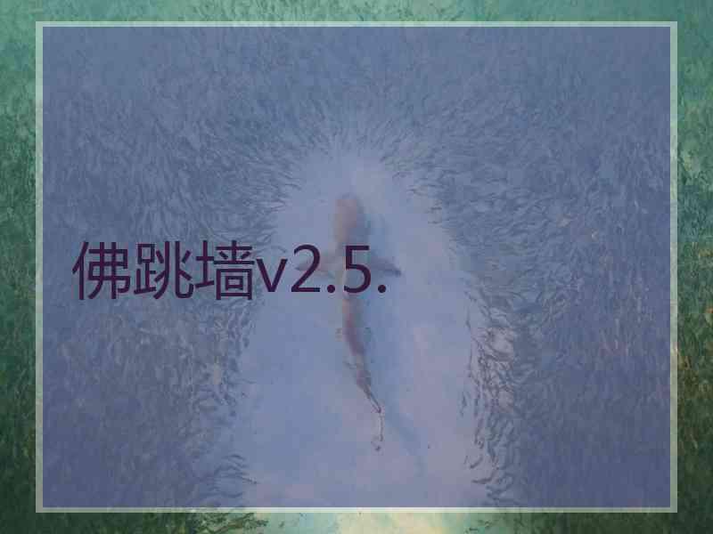佛跳墙v2.5.