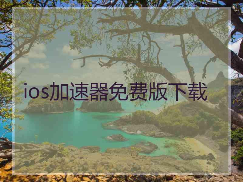 ios加速器免费版下载
