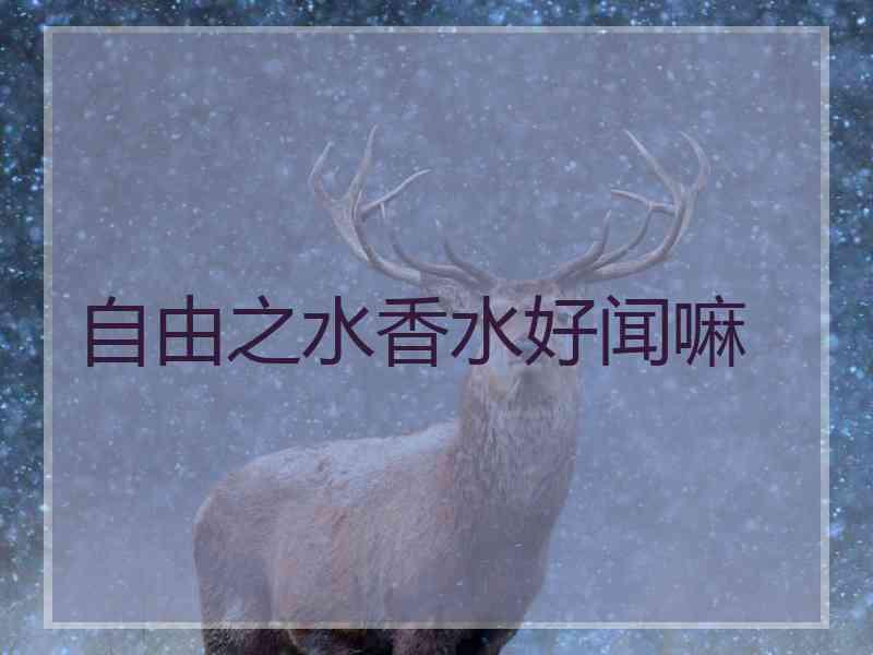 自由之水香水好闻嘛