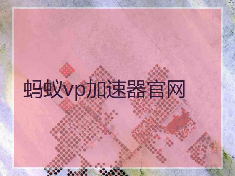蚂蚁vp加速器官网