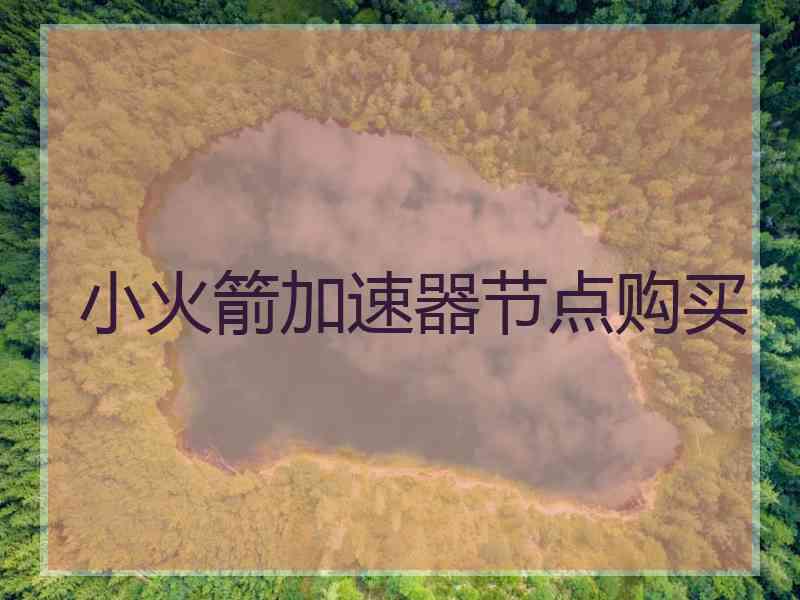 小火箭加速器节点购买
