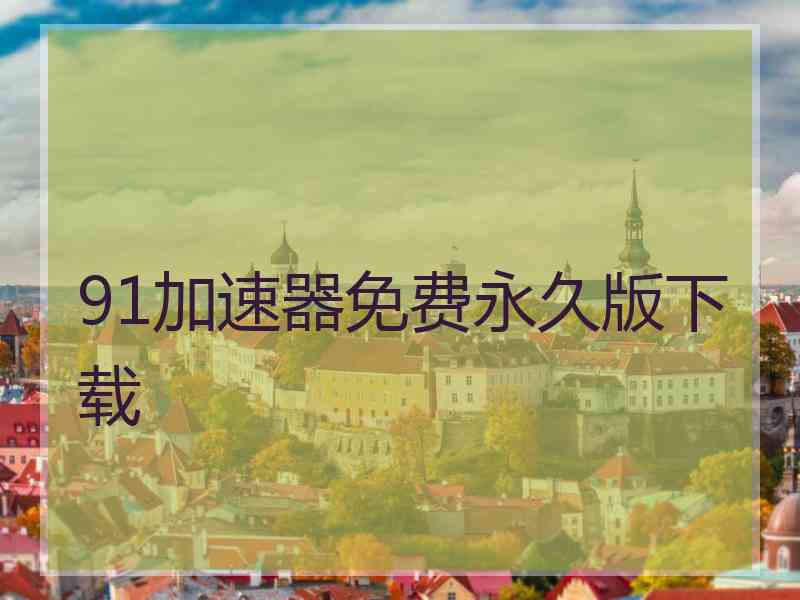 91加速器免费永久版下载