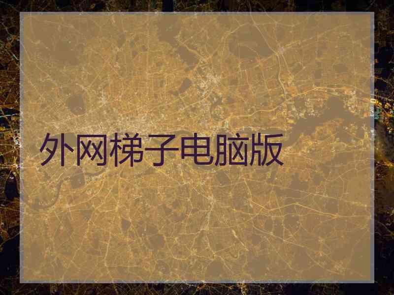 外网梯子电脑版