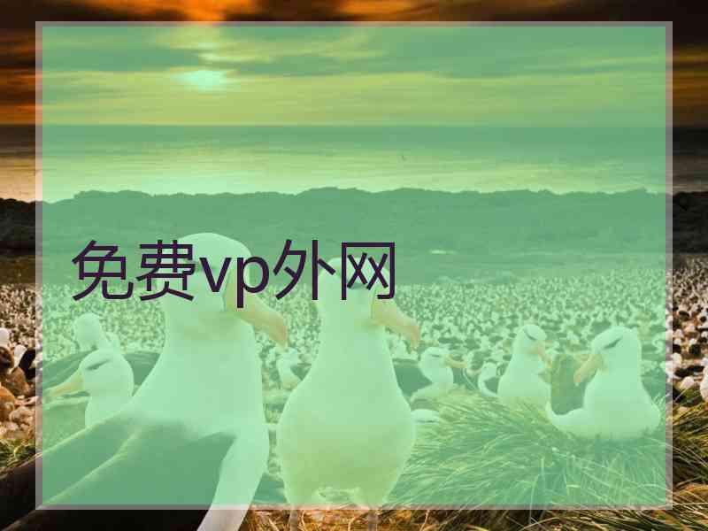 免费vp外网