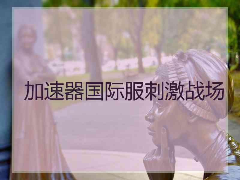 加速器国际服刺激战场