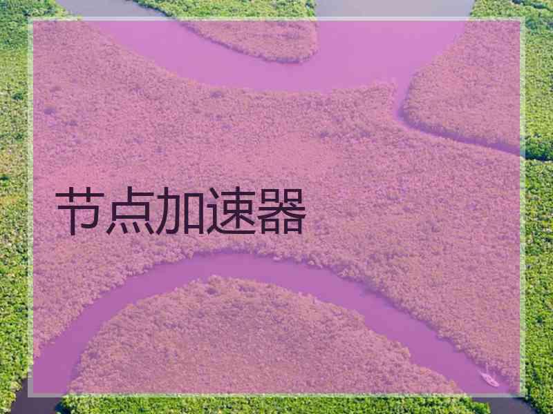 节点加速器