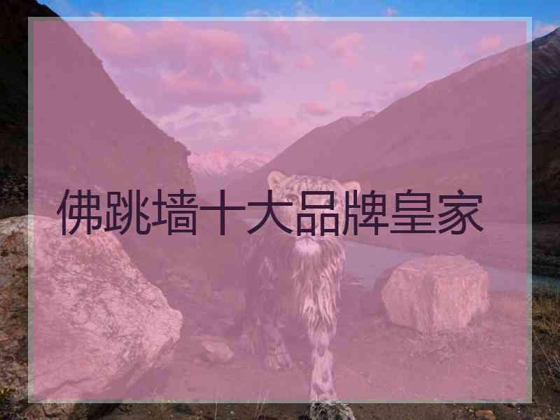 佛跳墙十大品牌皇家