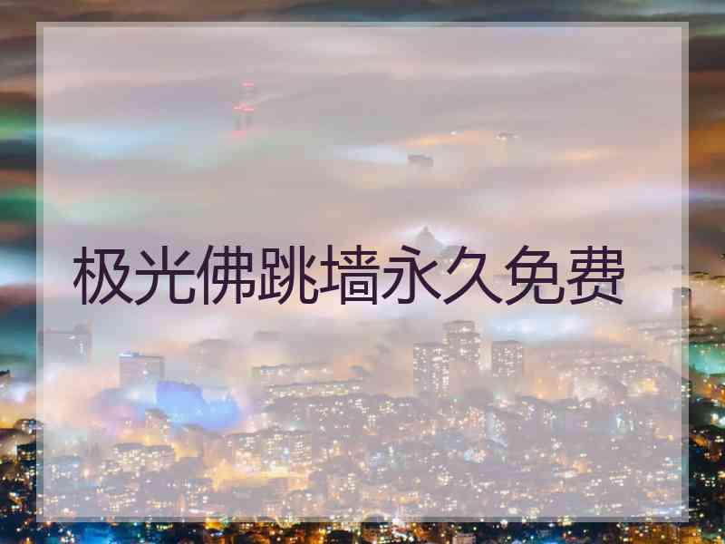 极光佛跳墙永久免费