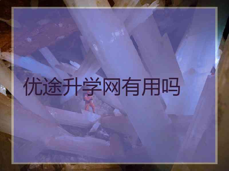优途升学网有用吗
