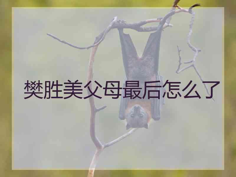 樊胜美父母最后怎么了