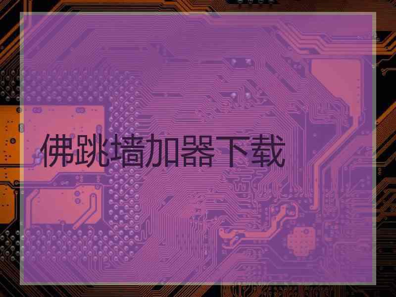 佛跳墙加器下载