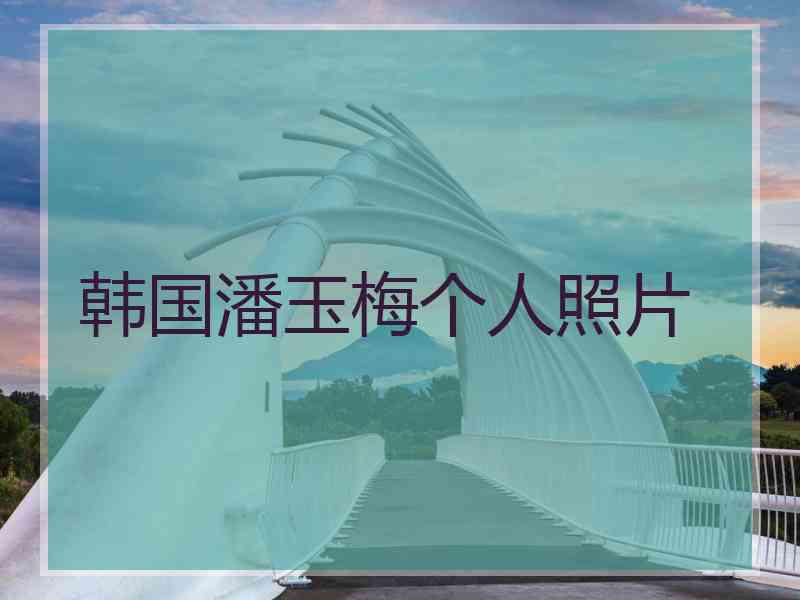 韩国潘玉梅个人照片