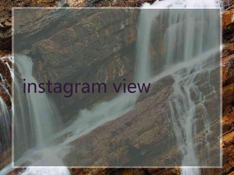 instagram view