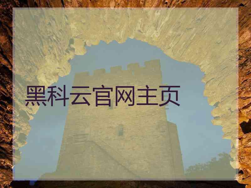 黑科云官网主页