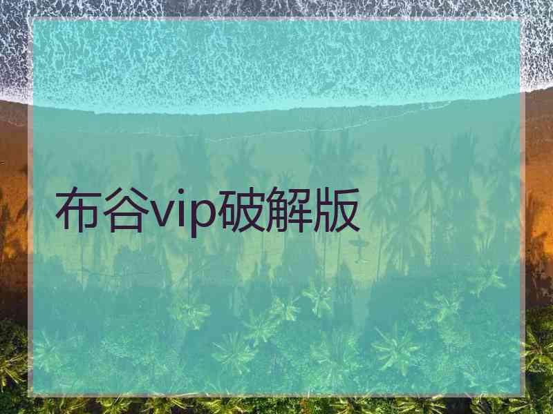 布谷vip破解版