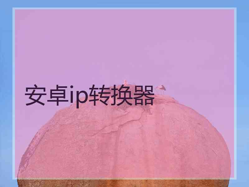 安卓ip转换器