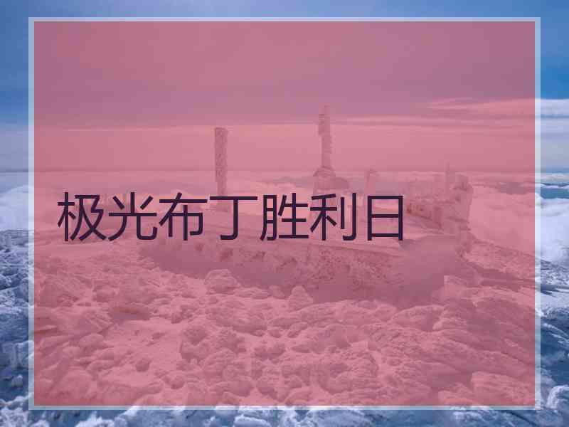 极光布丁胜利日