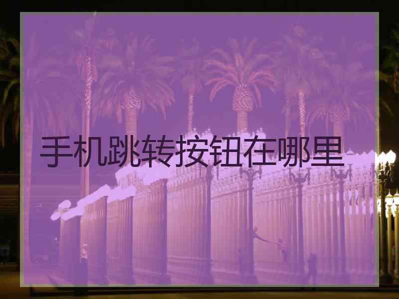 手机跳转按钮在哪里