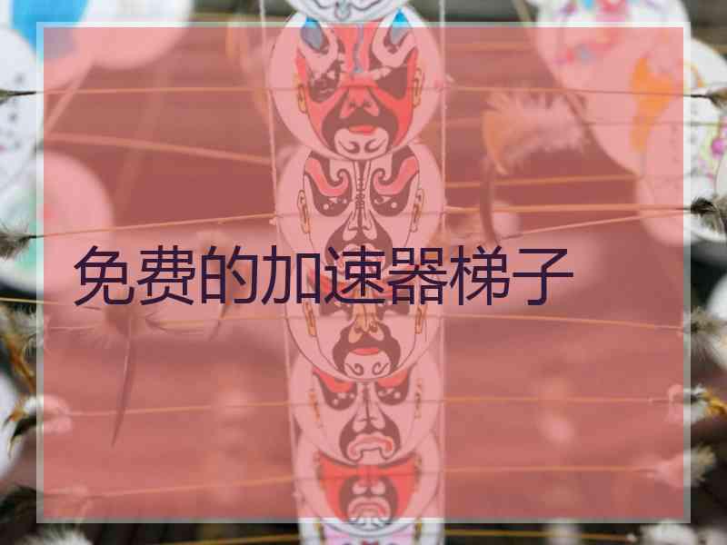 免费的加速器梯子