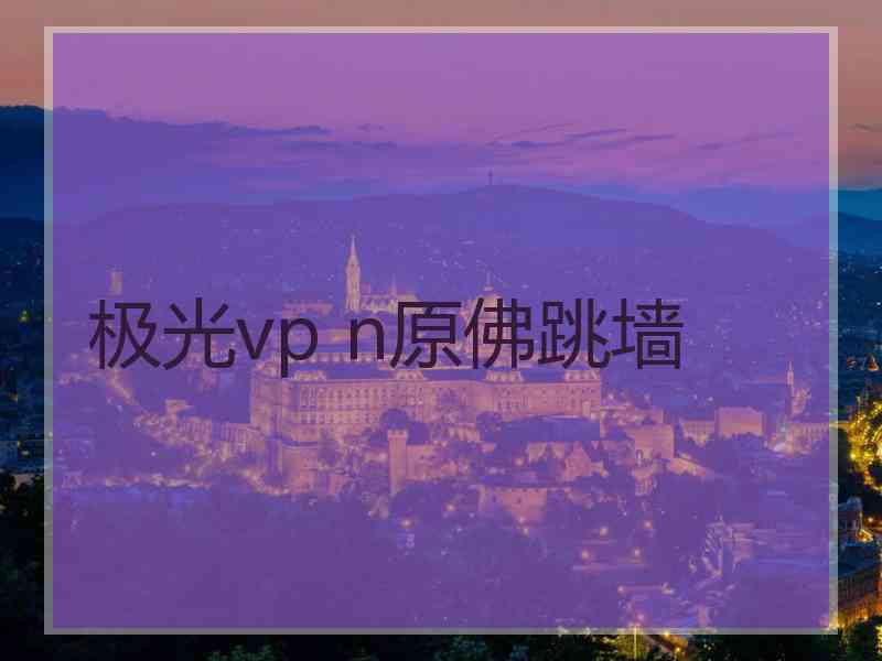 极光vp n原佛跳墙