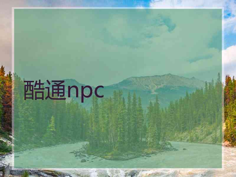 酷通npc