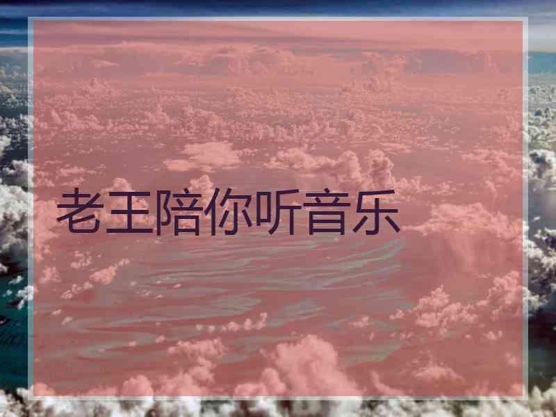 老王陪你听音乐