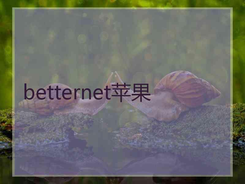 betternet苹果
