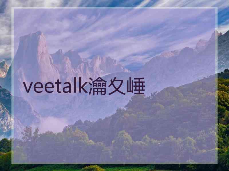 veetalk瀹夊崜