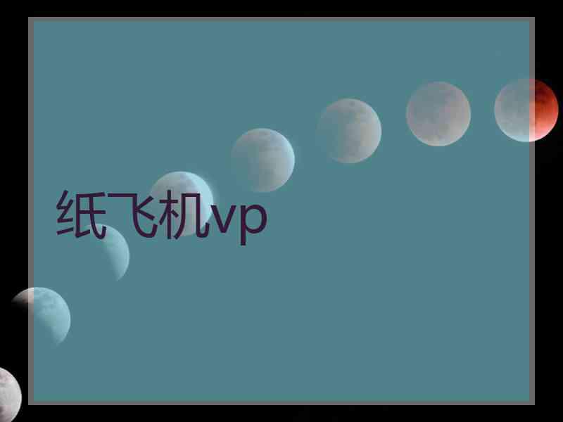 纸飞机vp