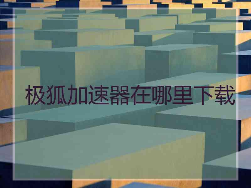 极狐加速器在哪里下载