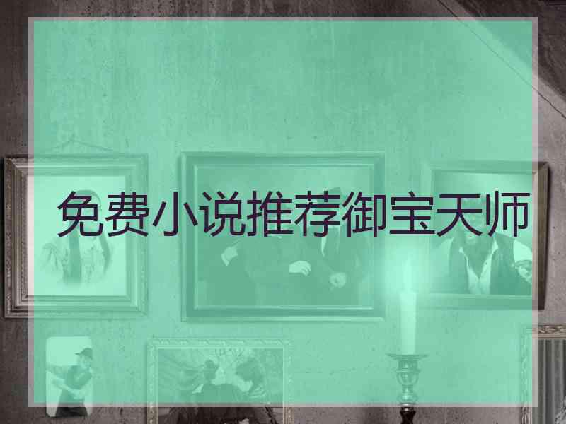免费小说推荐御宝天师