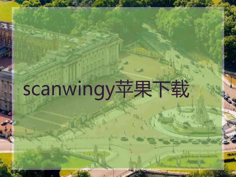 scanwingy苹果下载