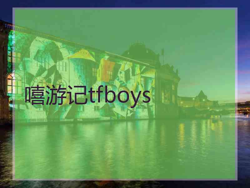 嘻游记tfboys