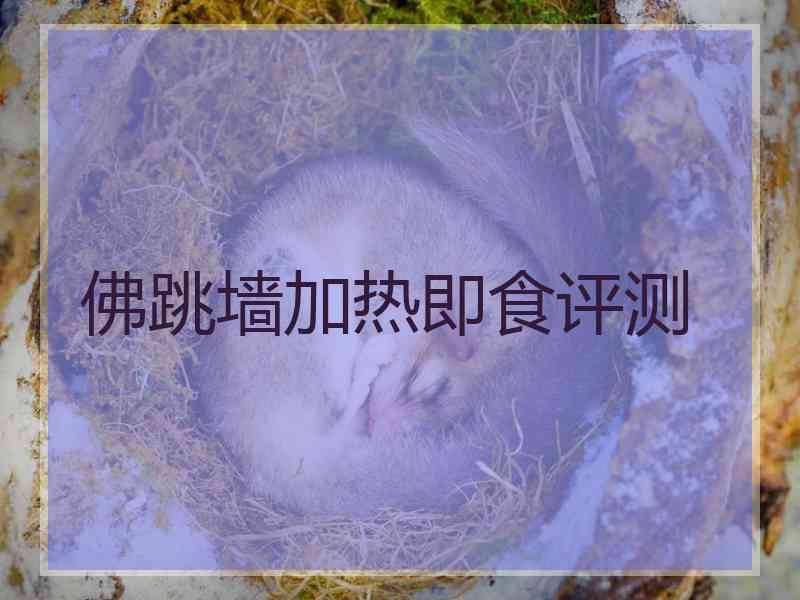 佛跳墙加热即食评测