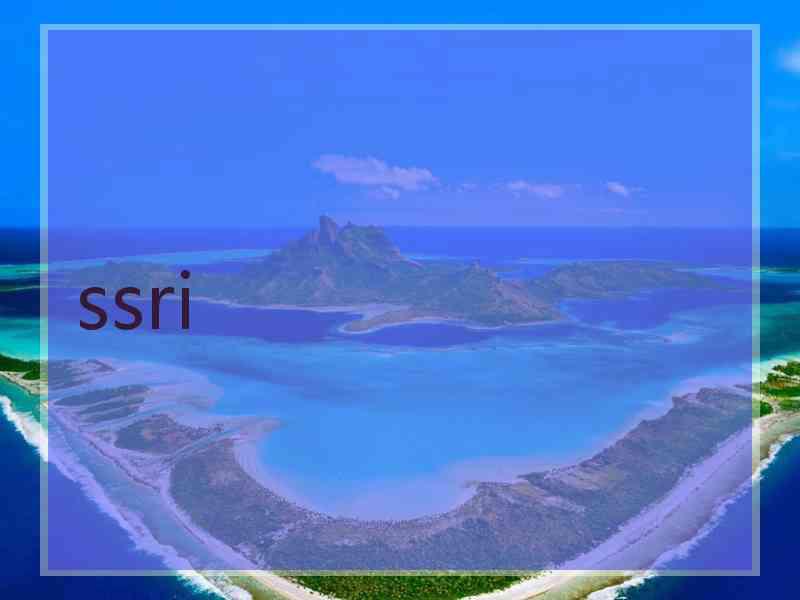 ssri