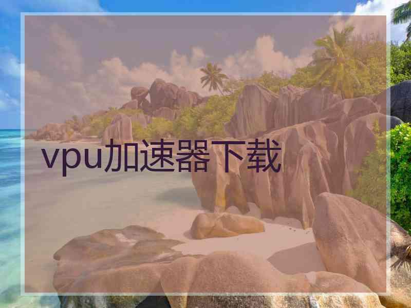 vpu加速器下载