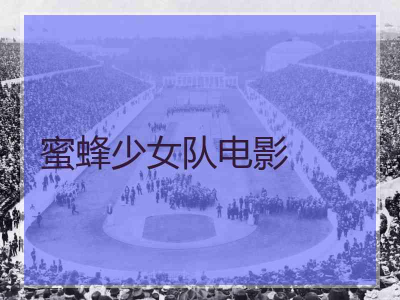 蜜蜂少女队电影