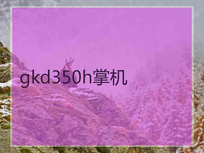 gkd350h掌机