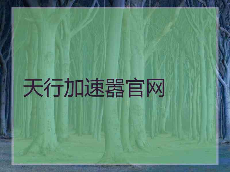 天行加速嚣官网