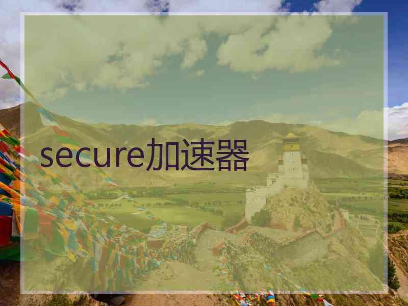 secure加速器
