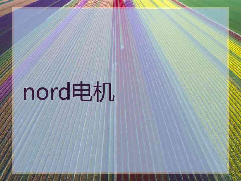 nord电机