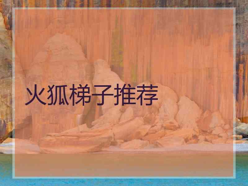 火狐梯子推荐