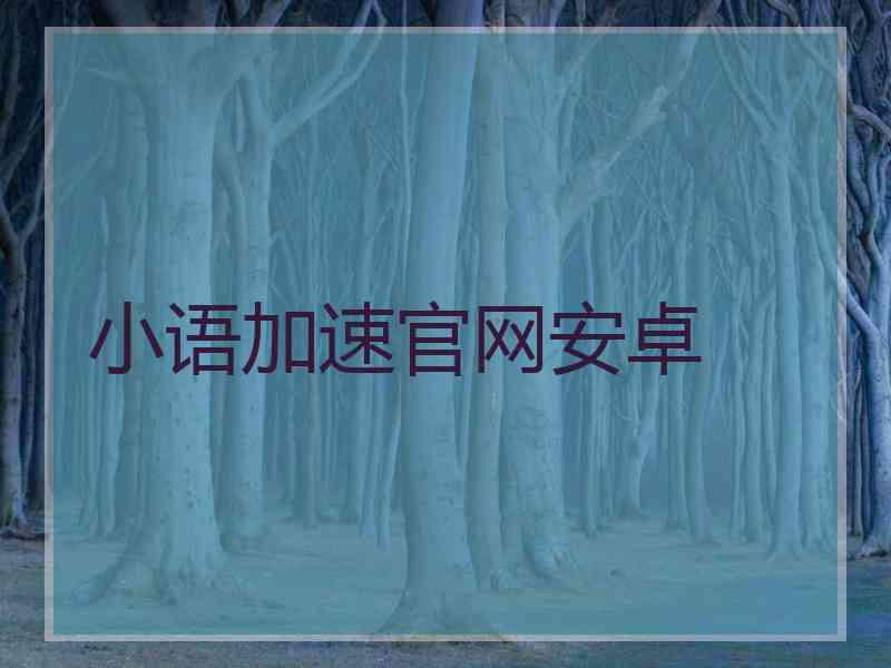 小语加速官网安卓